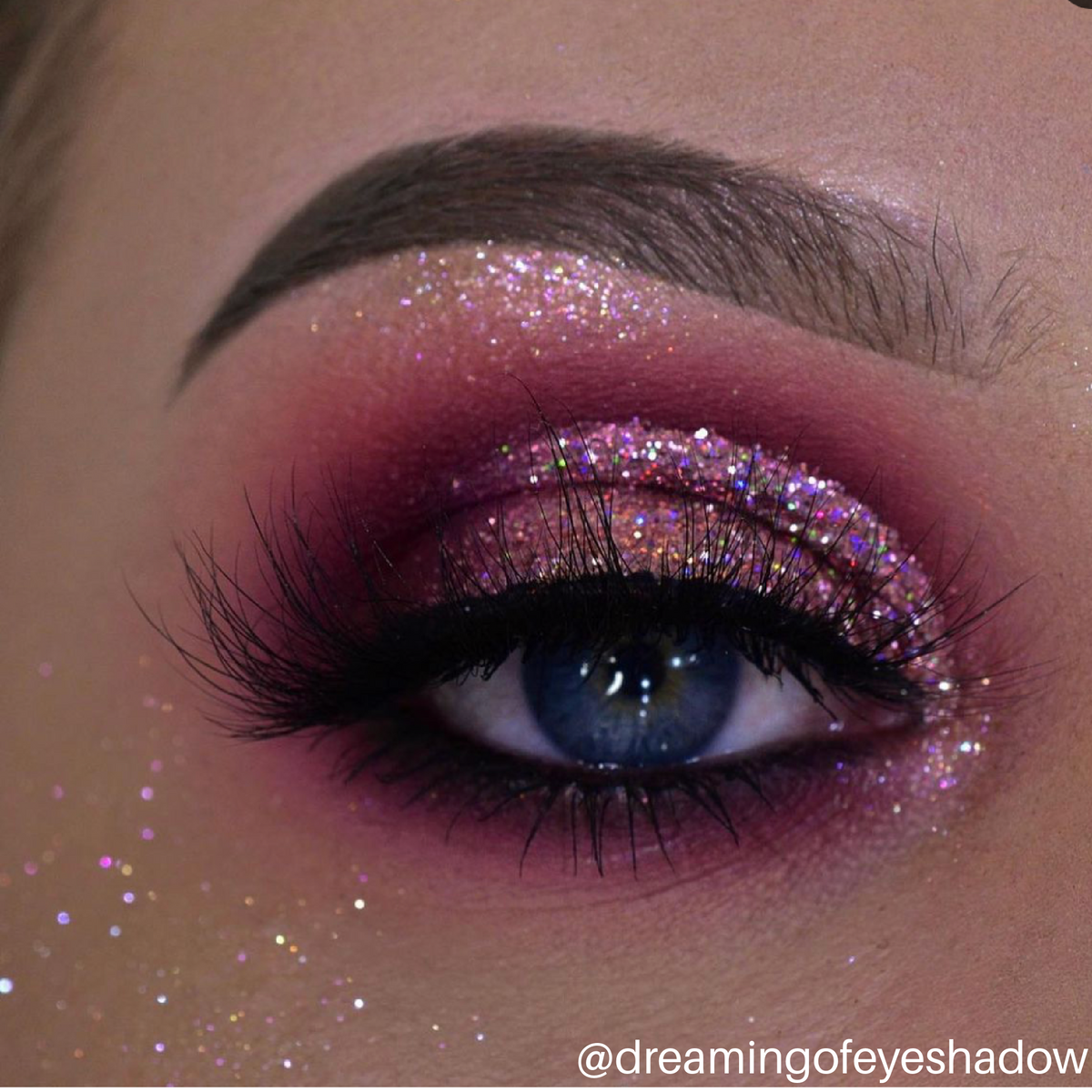 Purple Pressed Glitter Eyeshadow | Vani Cosmetics |